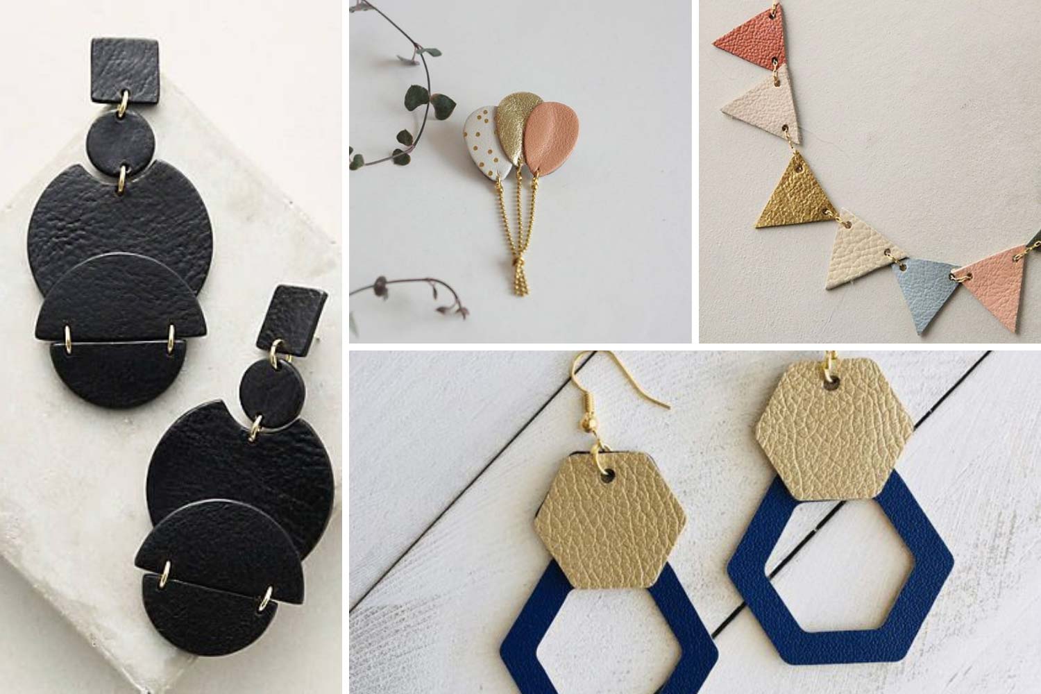 Жіночі шкіряні прикраси фото