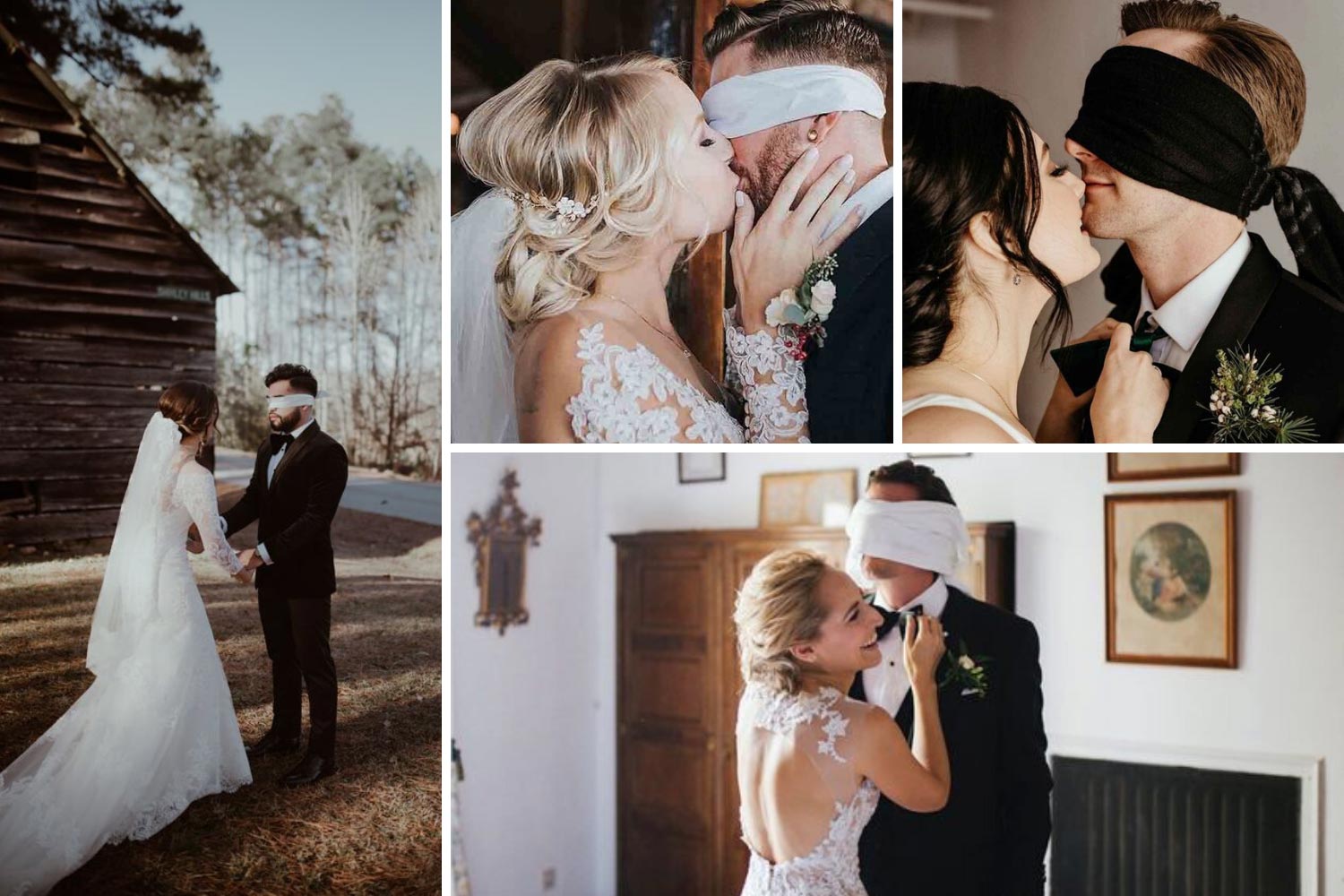 Глаза завязаны у жениха фото