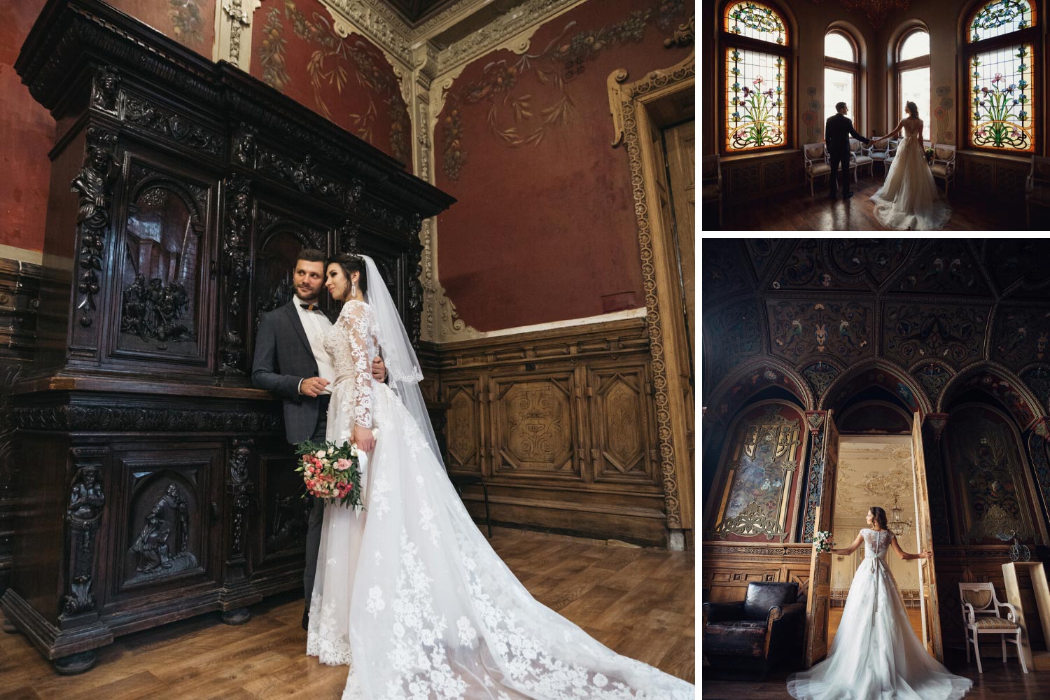 свадебное фото в Шоколадном доме