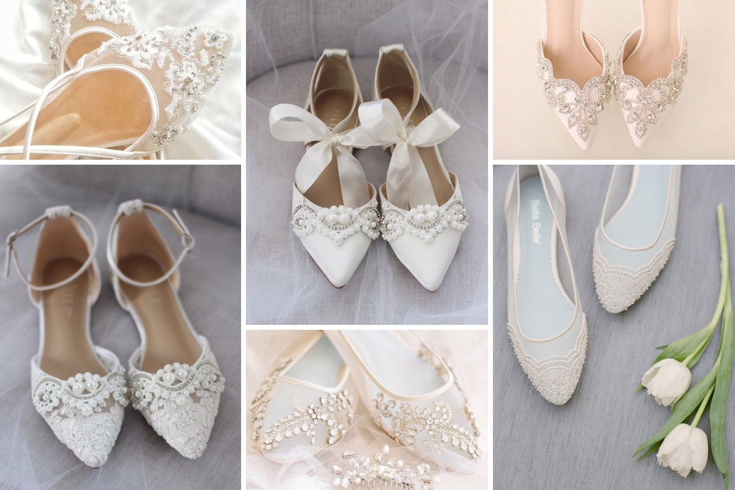 Туфли для свадьбы без каблука
