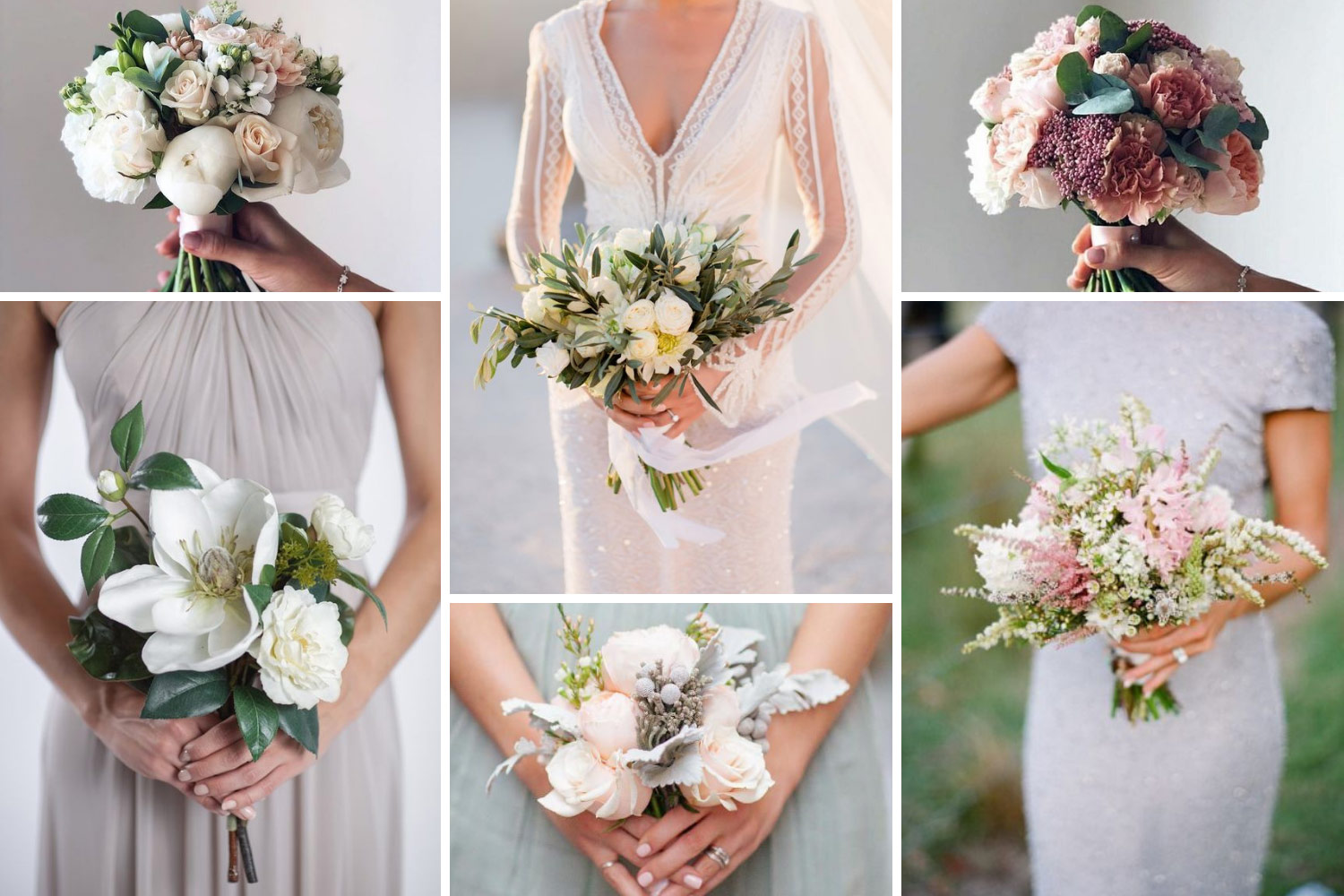 Букет невесты - как сделать своими руками, какие цветы использовать