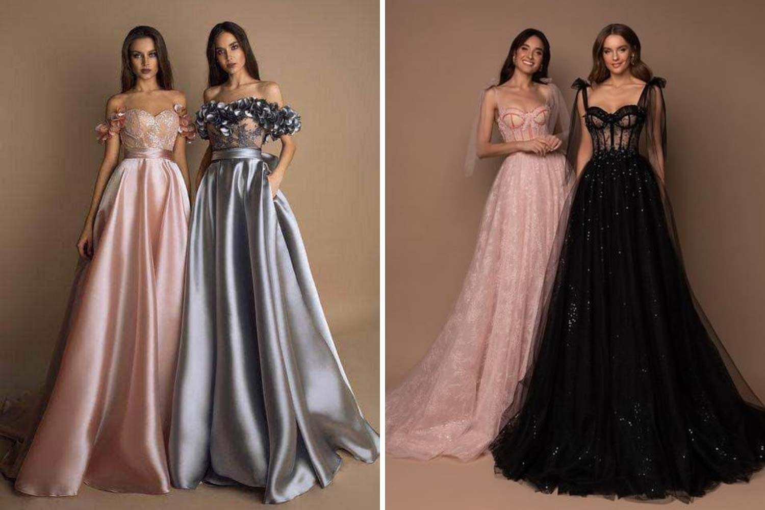 Длинное вечернее платье на свадьбу фото