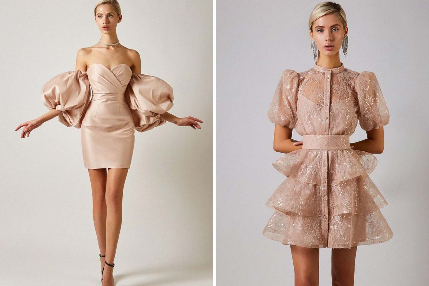 Короткое вечернее платье на свадьбу фото