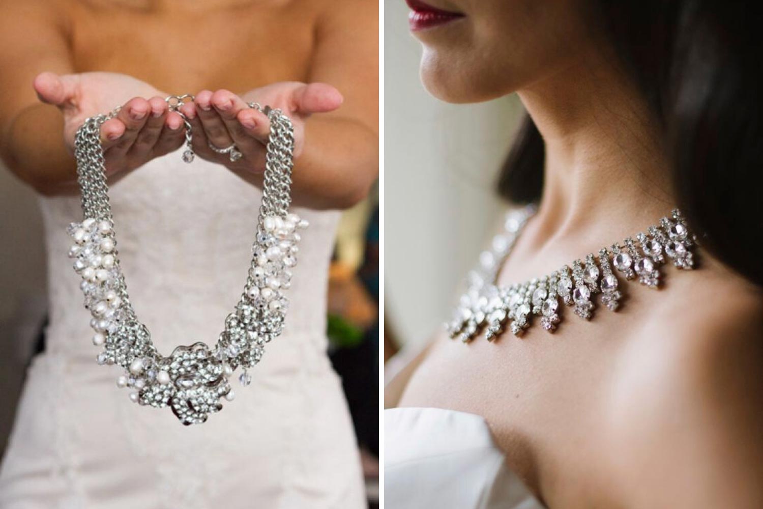 Свадебные украшения из жемчуга: модные аксессуары для невесты
