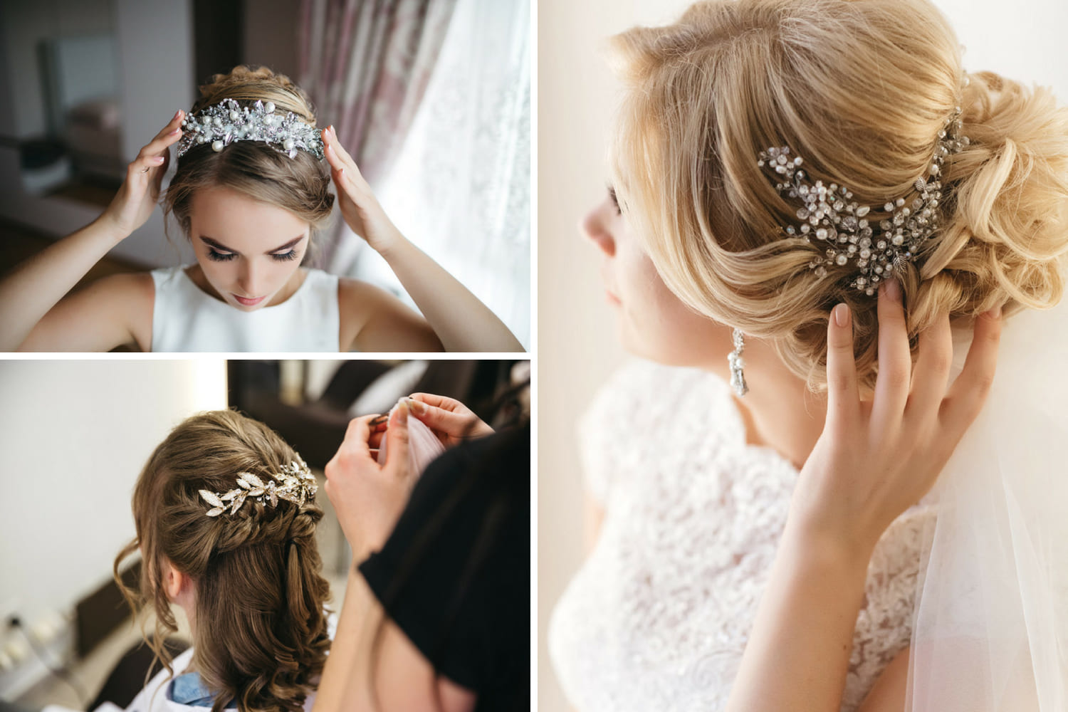 прическа невесты фото