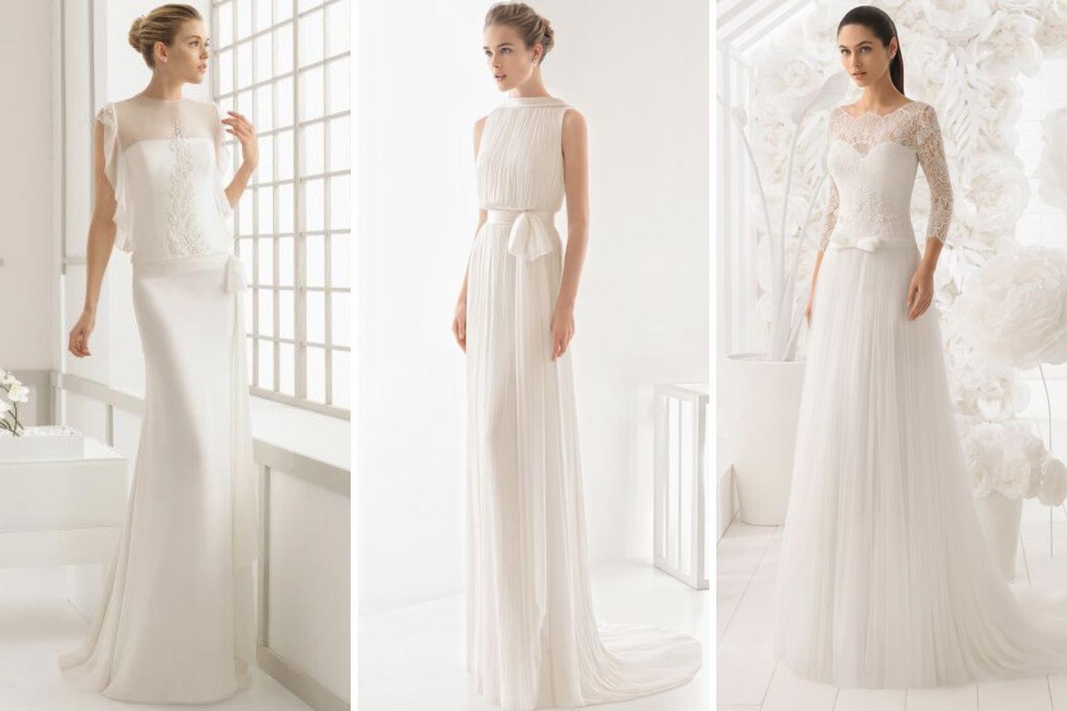 Длинные свадебные платья фото