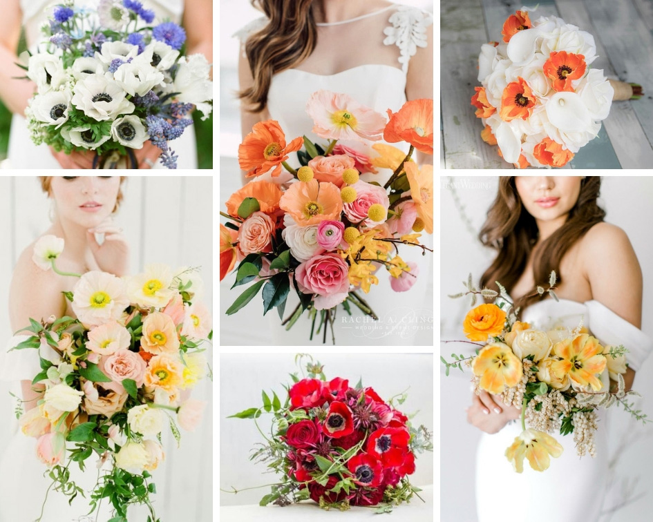 букет на весілля влітку