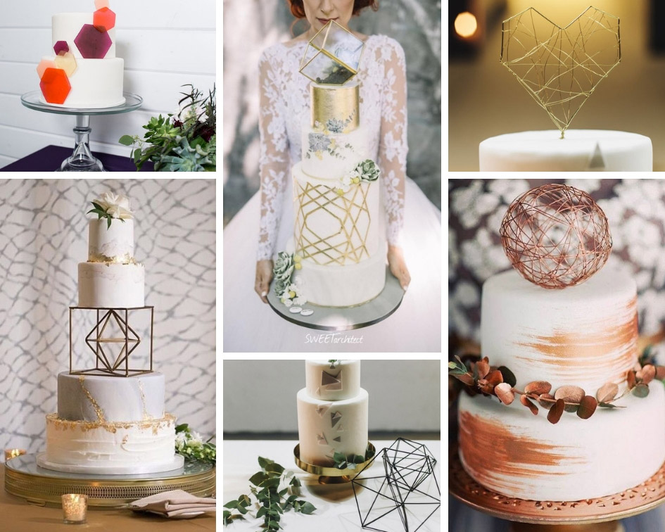 геометричний торт тренд 2019