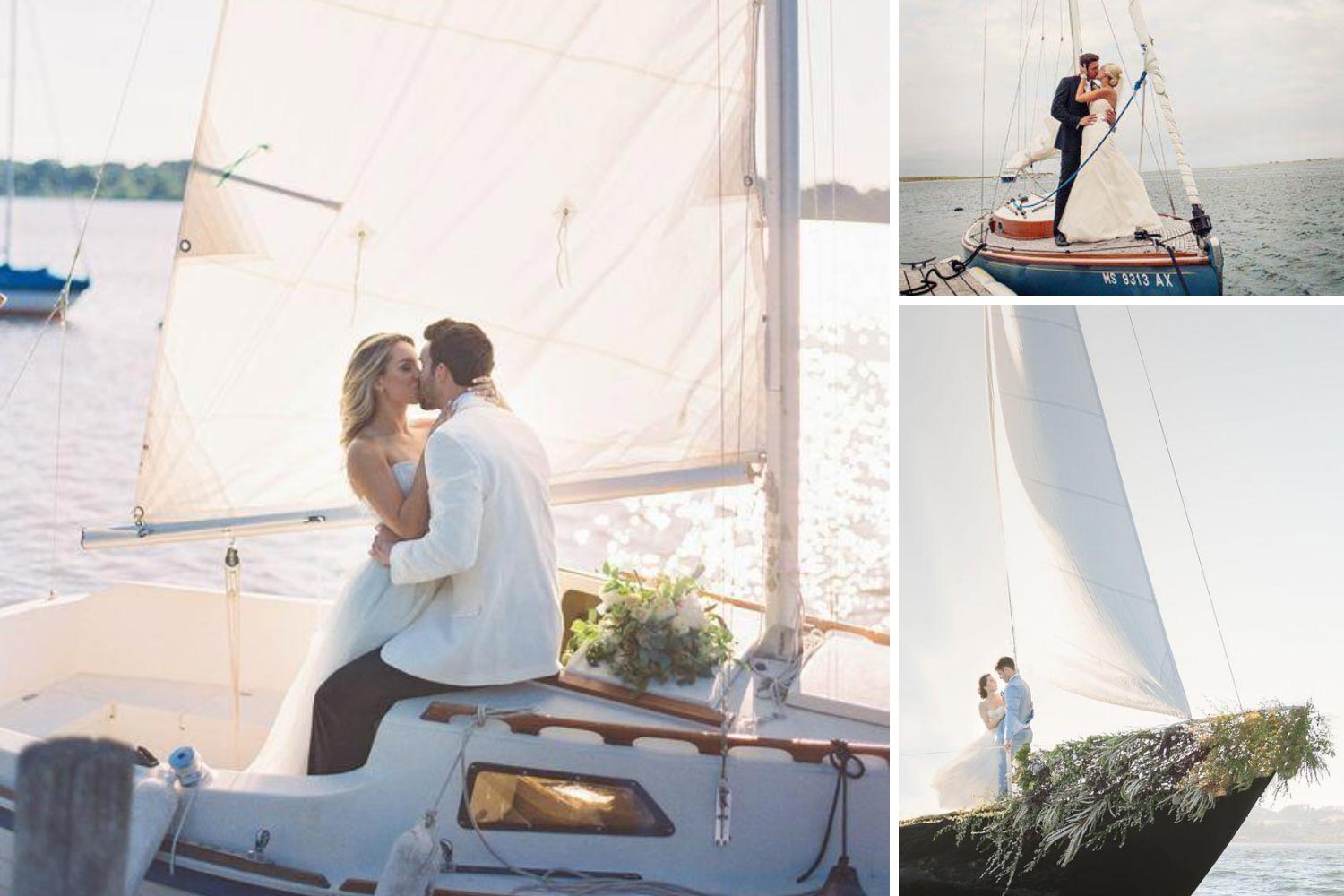 Парусник на свадьбу фото