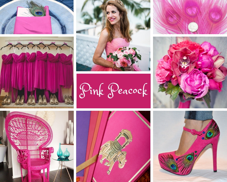 насичено рожевий колір весілля 2019