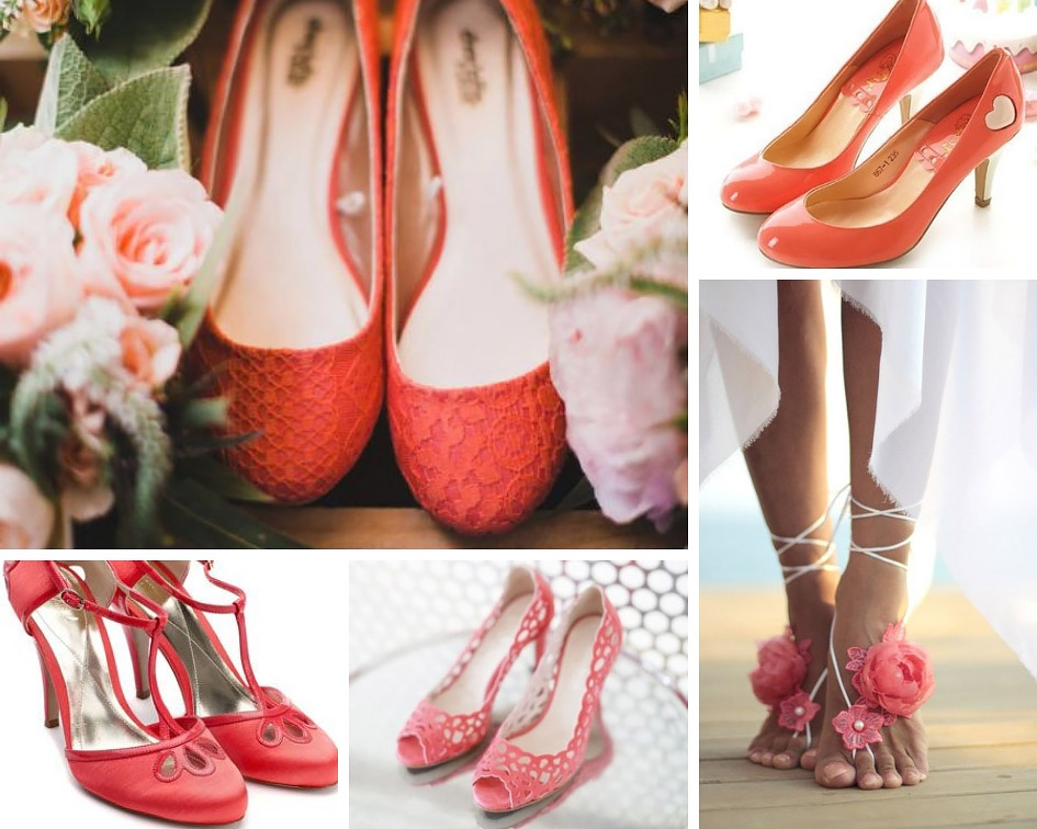 коралловые туфли