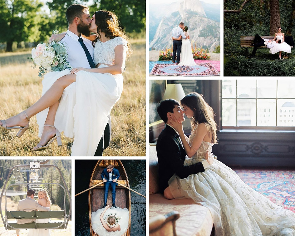 уединение после свадебной церемонии