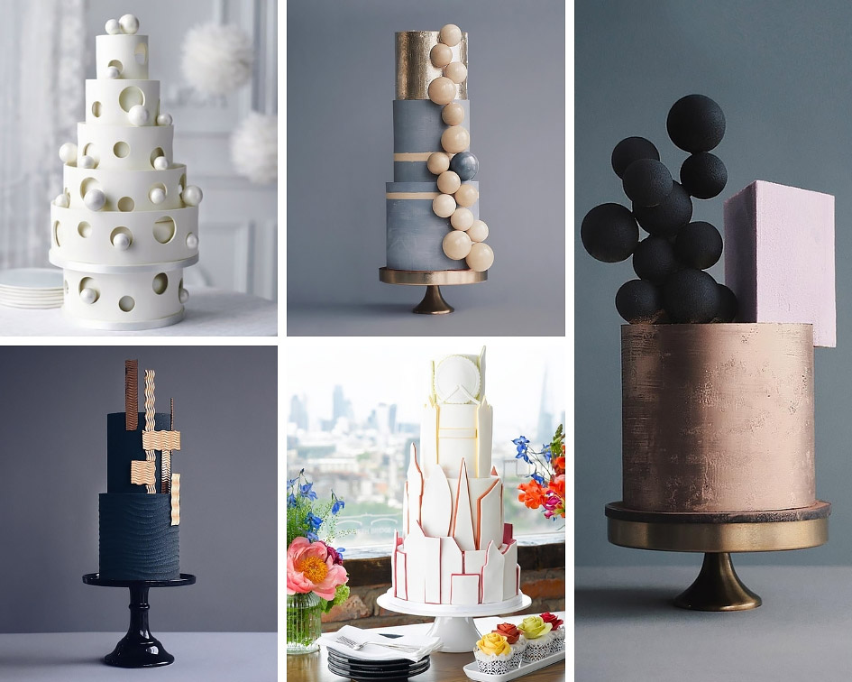 тренд свадебные торты 2019