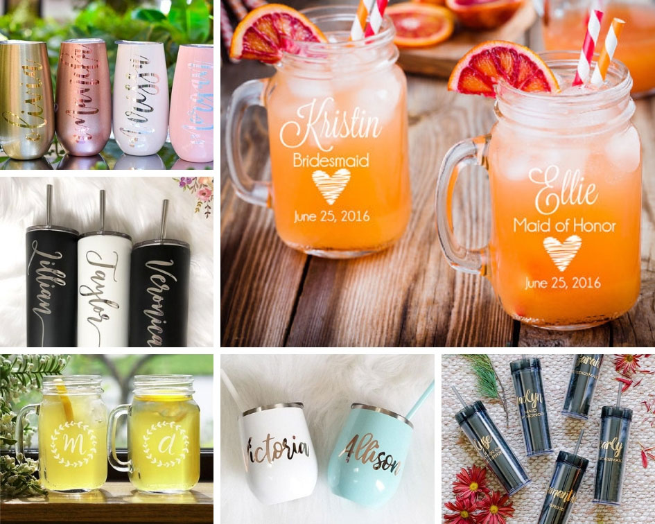 подарки свадебным гостям летом