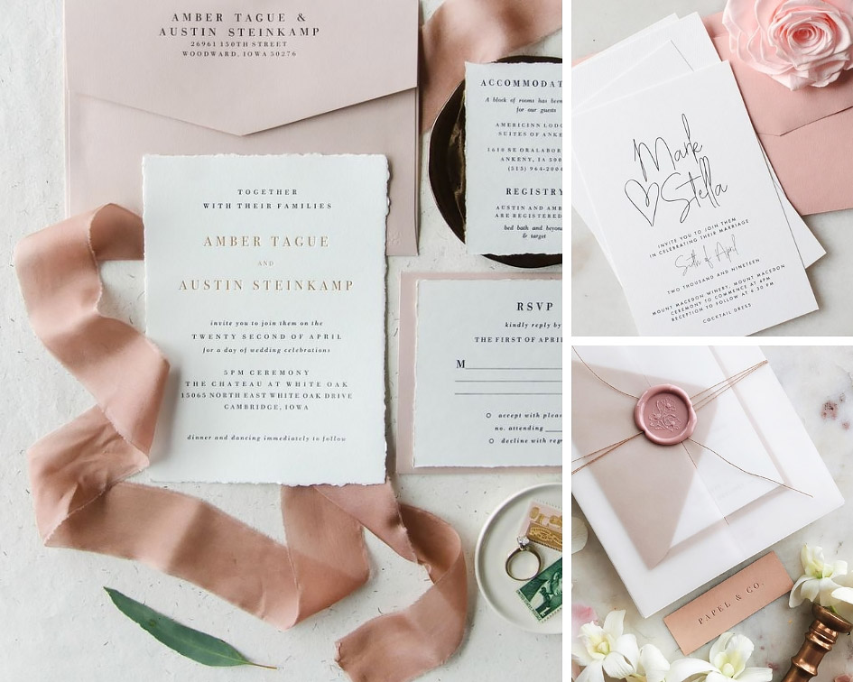 Создайте приглашение на свадьбу ❤ 6 примеров готовых стилей!