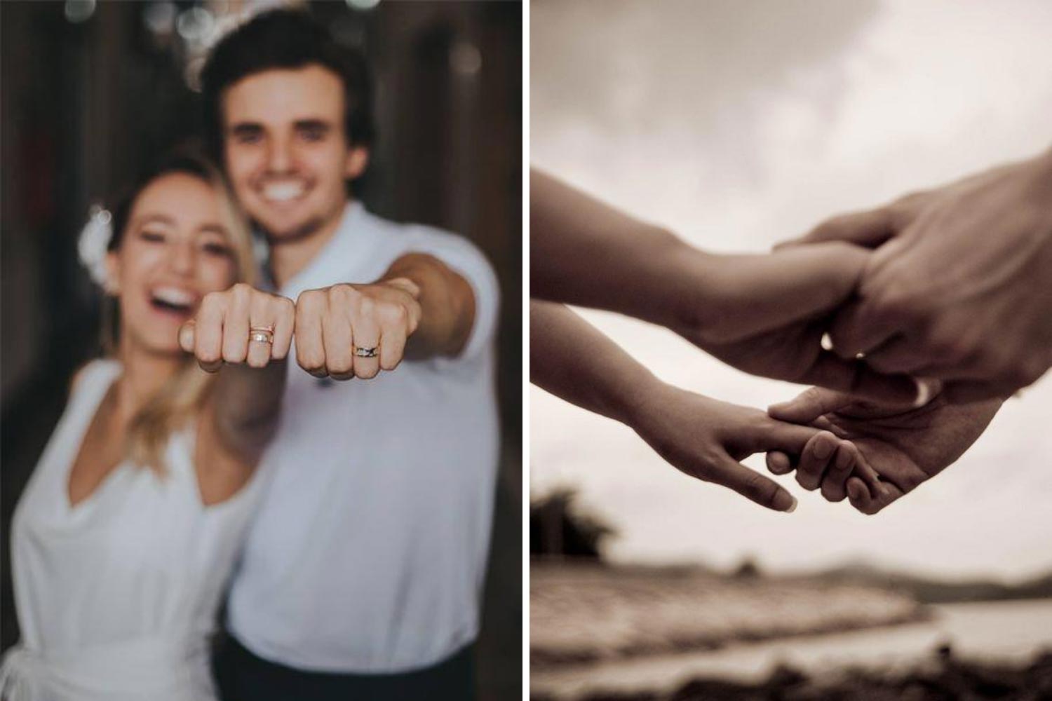 Руки нареченого і нареченої, рукостискання фото