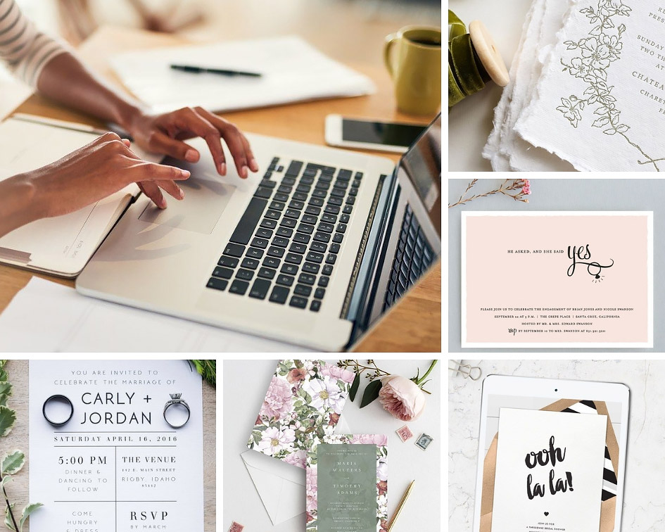 экономные свадебные приглашения