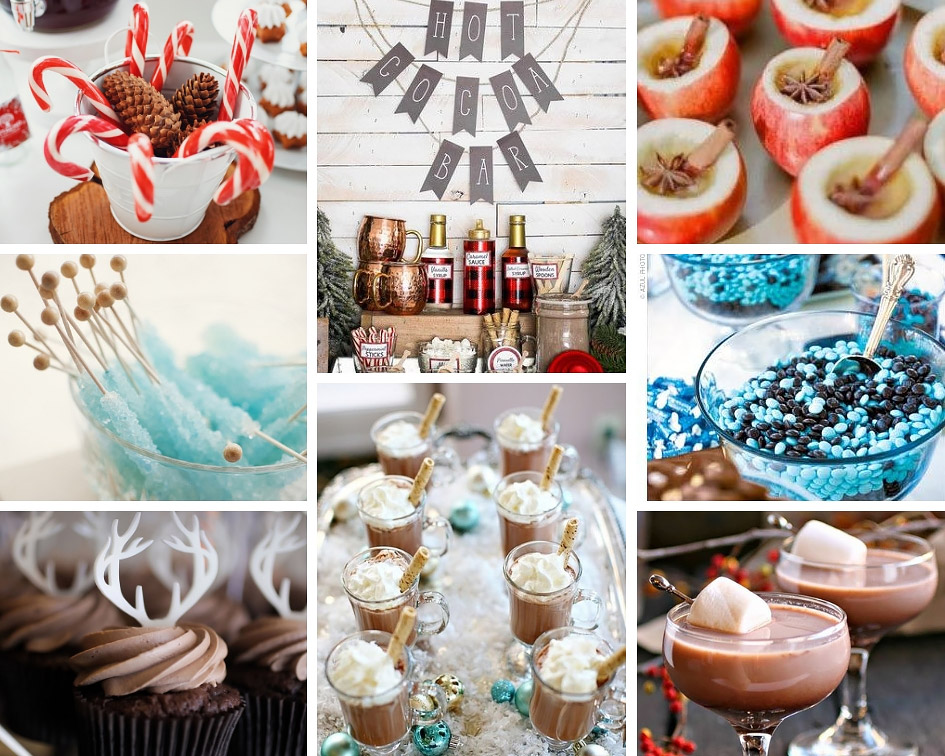 кенди бар рождественской свадьбы