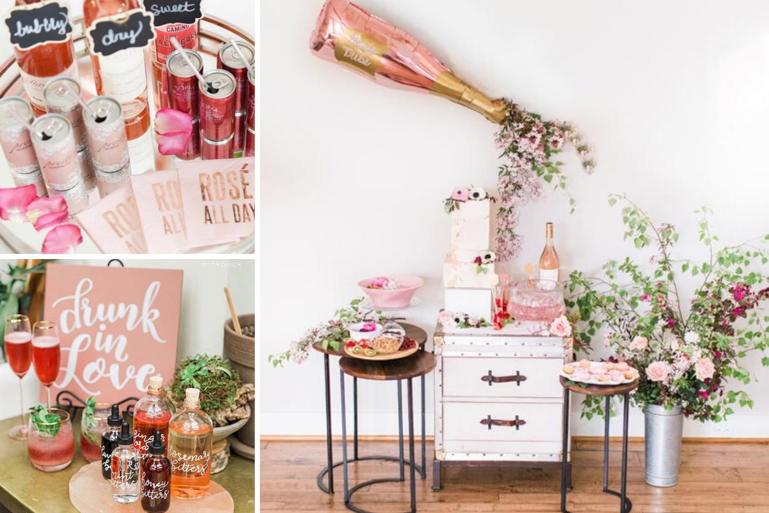 Bridal shower в стилі винної вечірки фото