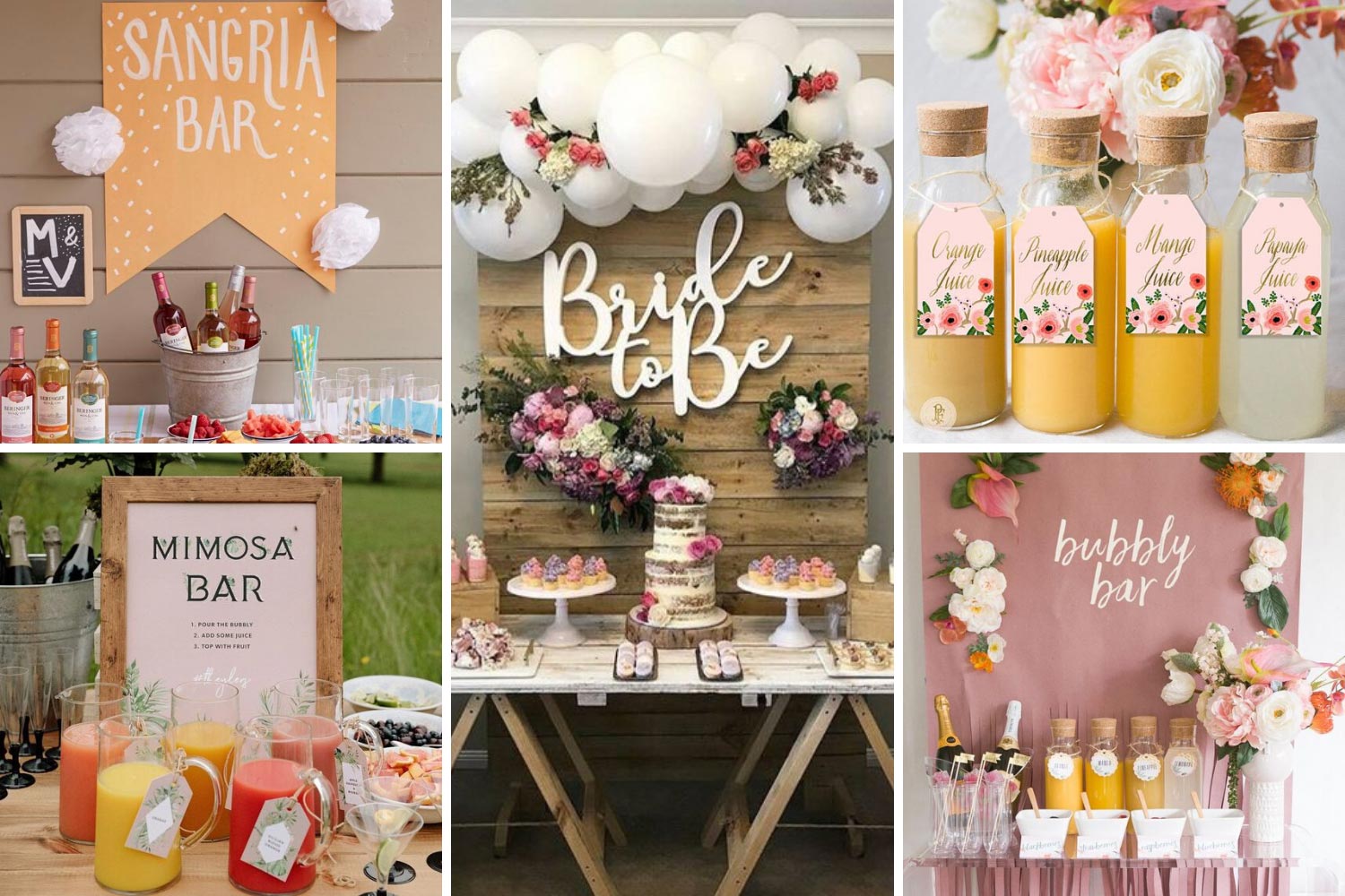 Бар напоїв, мімоза-бар, кенді-бар на дівич-вечір фото