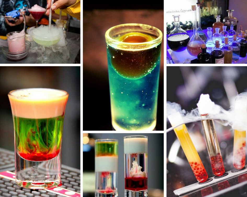 лабораторния коктейлей фото