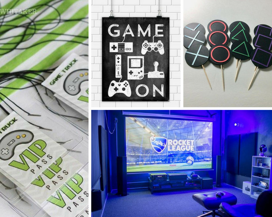 геймерский стиль вечеринки