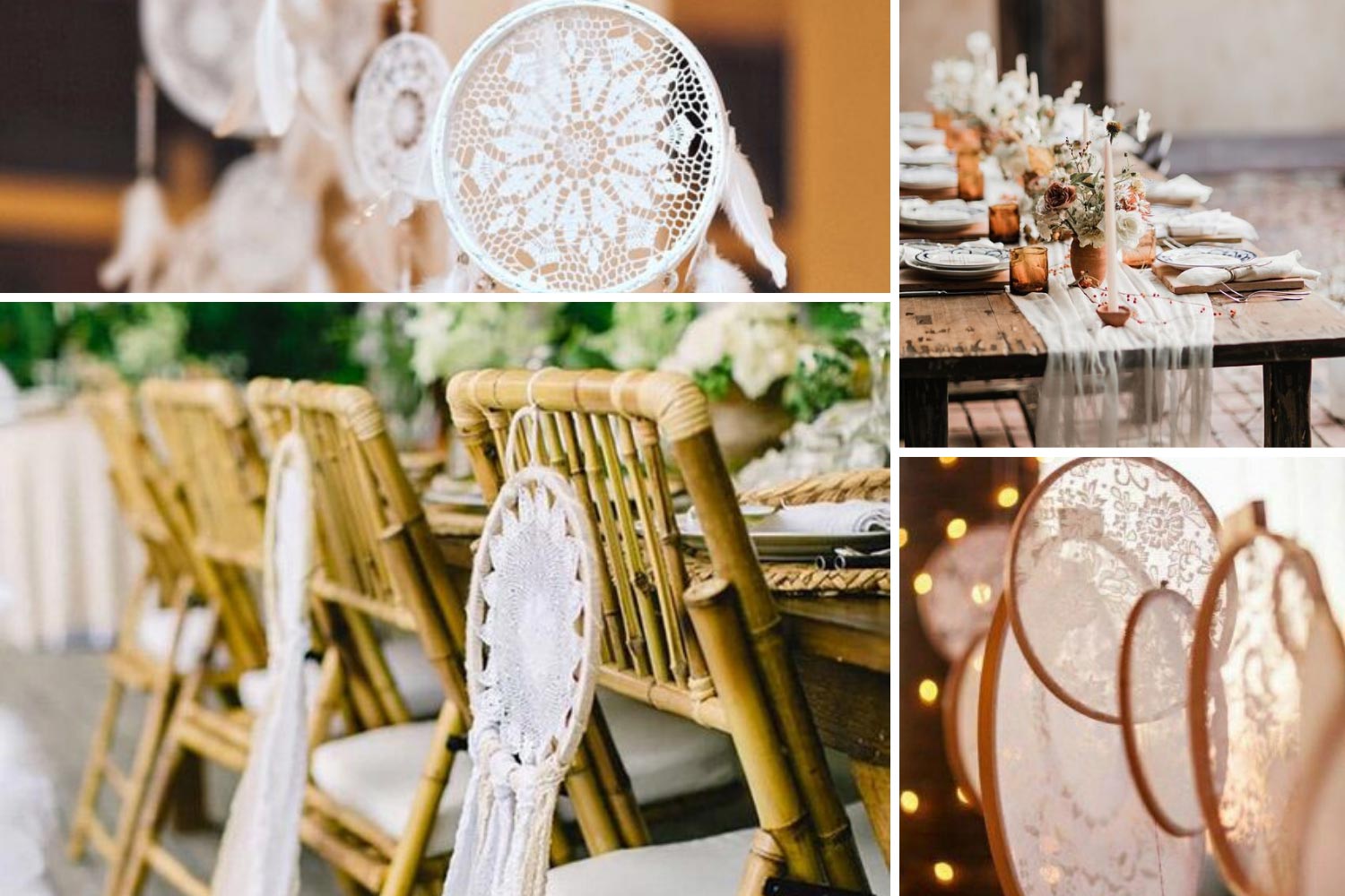 Бохо шик і весільний декор ідеї