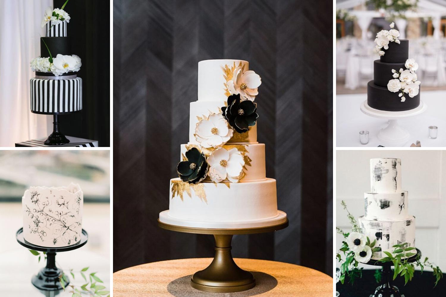 Торт на классическую свадьбу: идеи