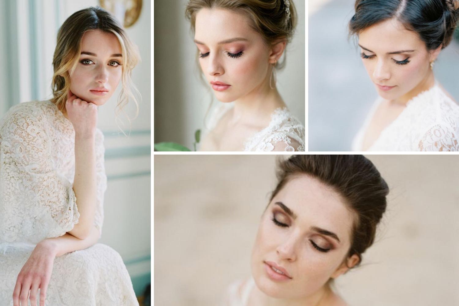 Природний макіяж нареченої фото