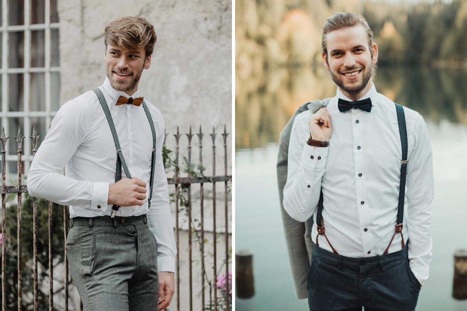 Кежуал стиль нареченого фото