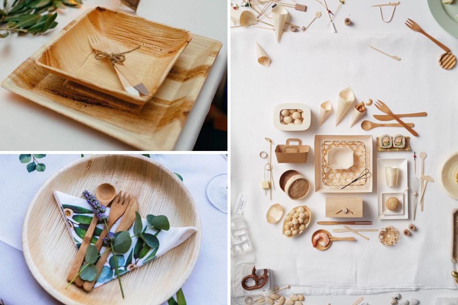 Еко посуд для свята: гарні ідеї