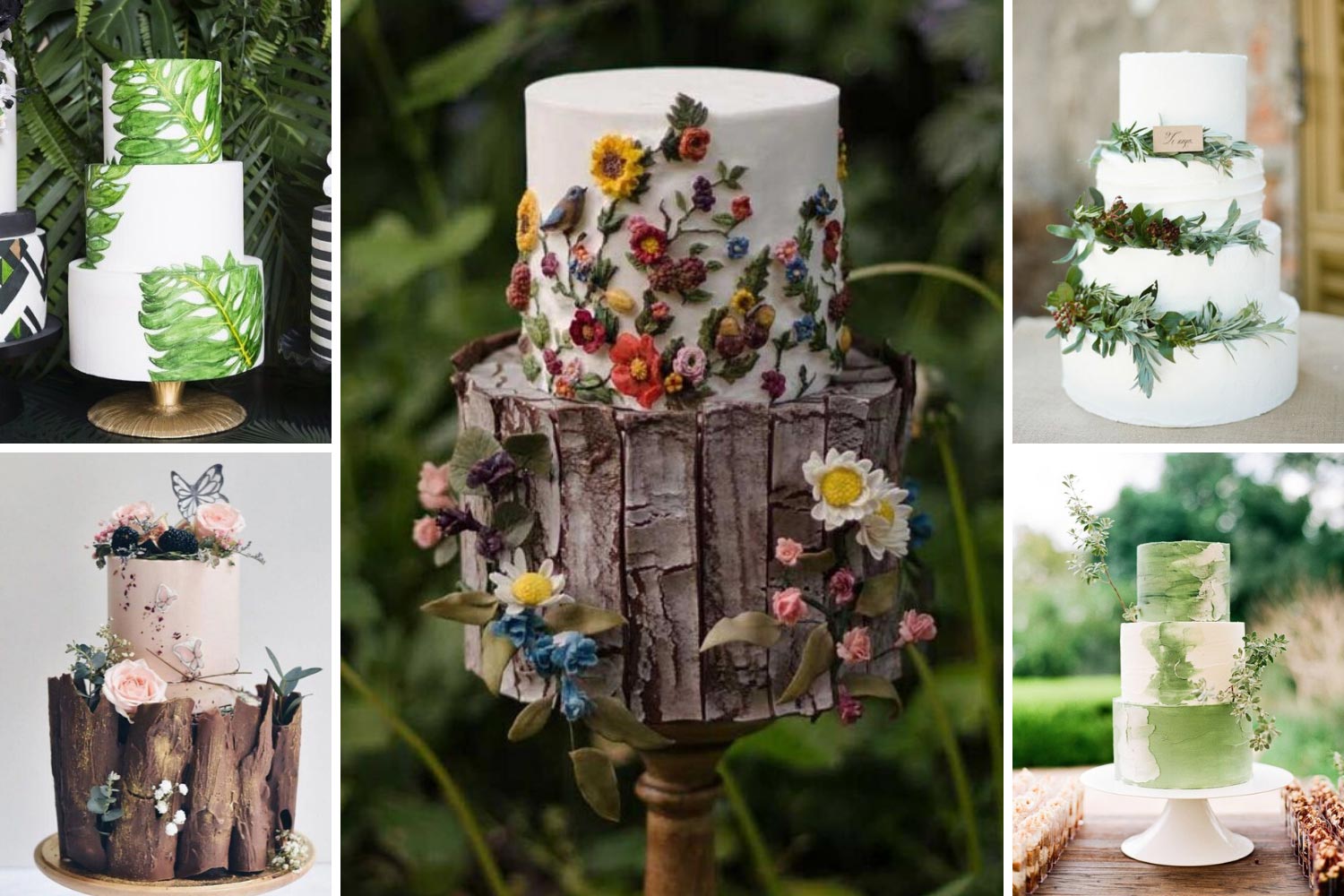 Торт на еко весілля: ідеї оформлення