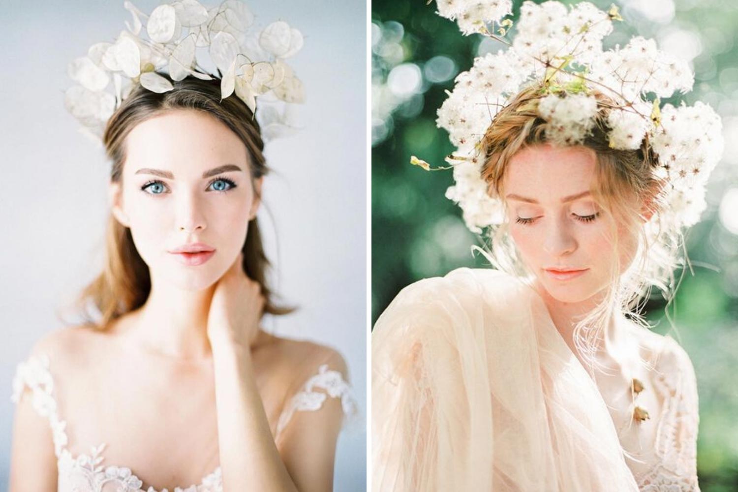 Прическа невесты с цветами фото