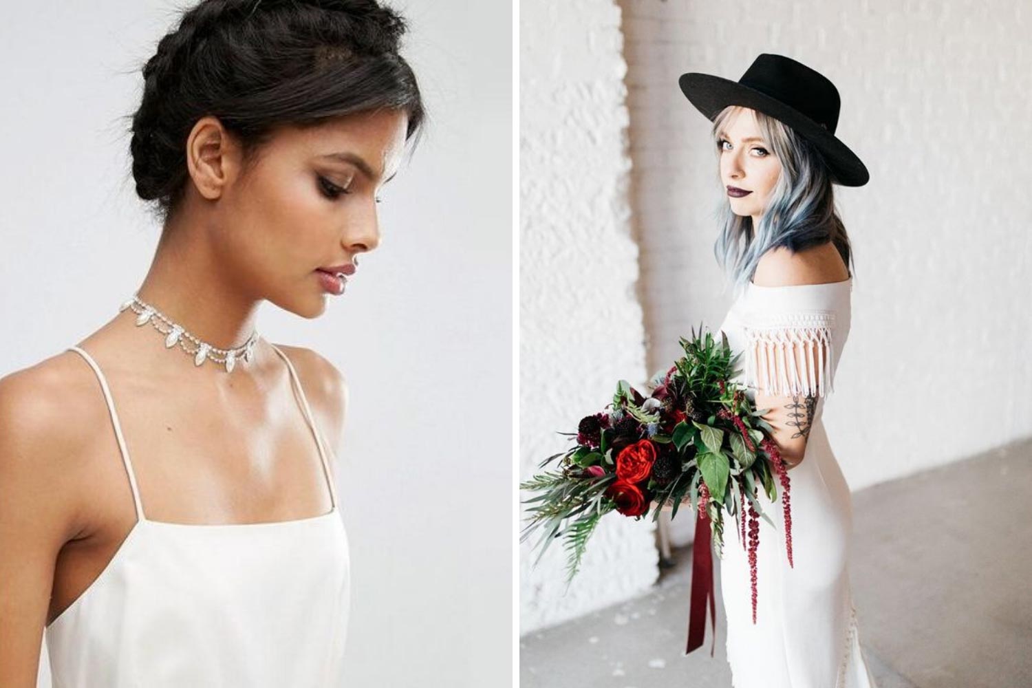 Аксесуари нареченої на весілля в стилі лофт