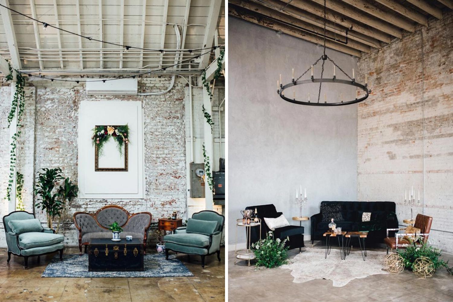 Фотозона в стилі лофт фото