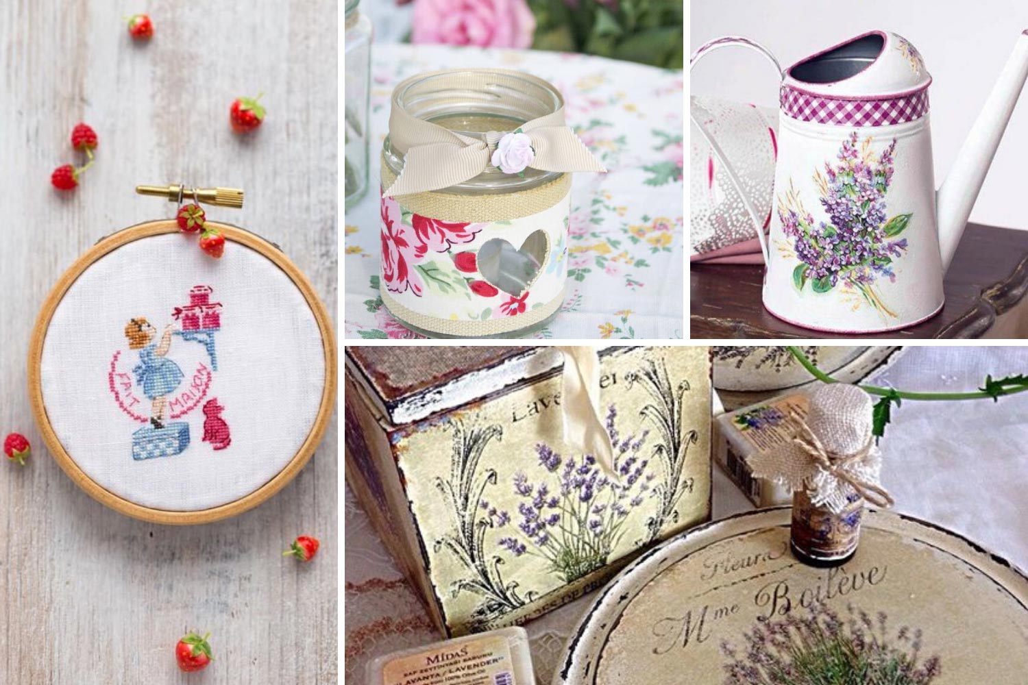 Хендмейд декор для праздника шебби шик фото