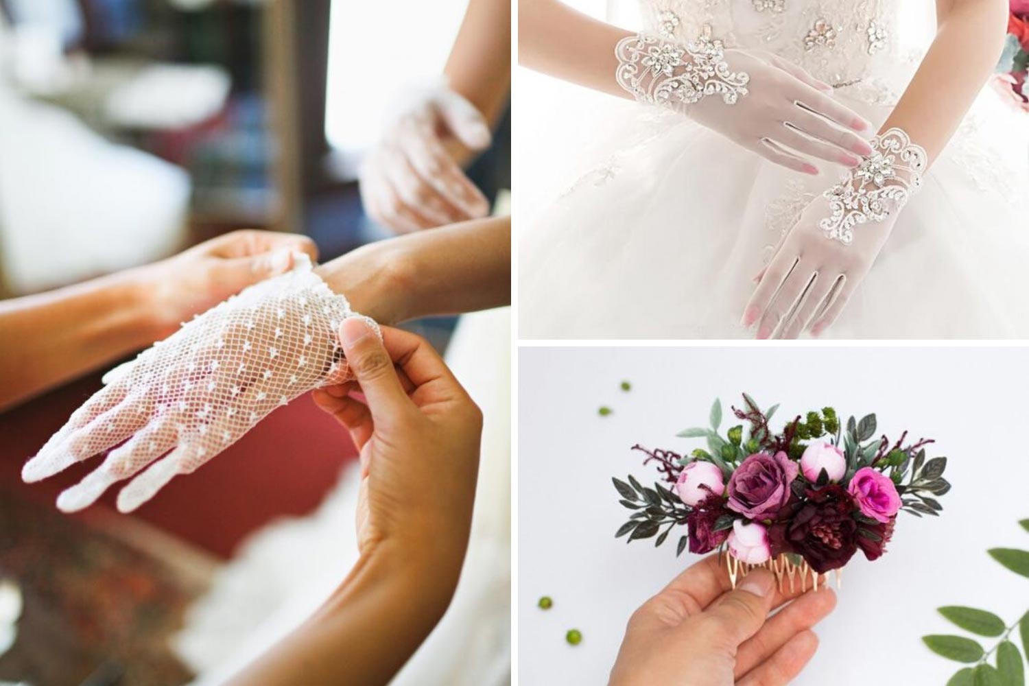 Винтажные аксессуары невесты: идеи