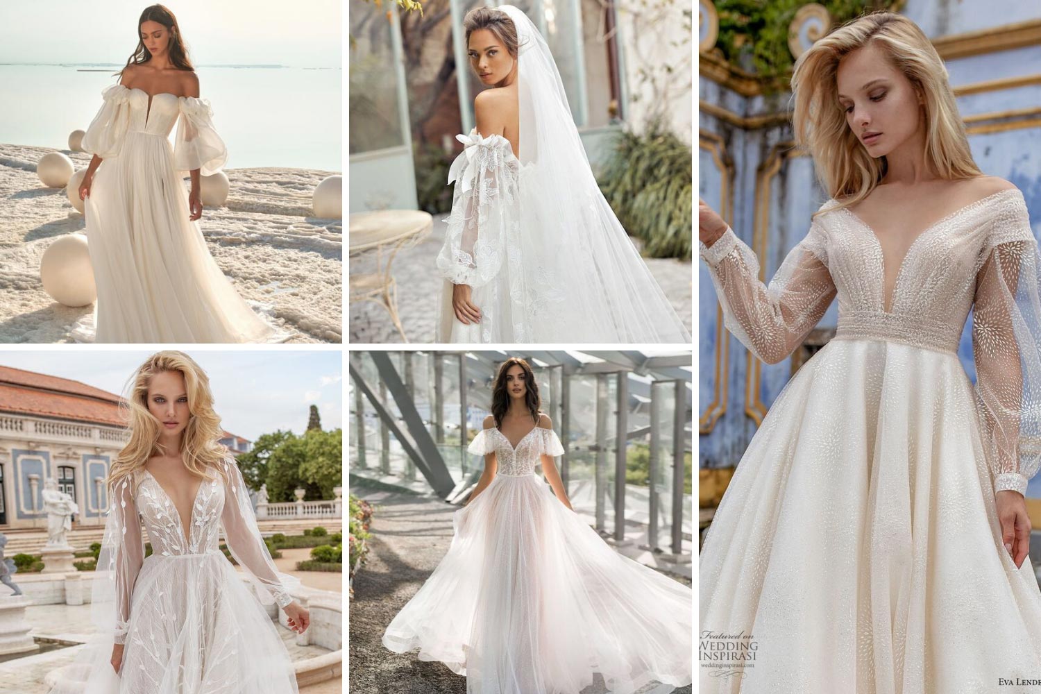 Модні весільні сукні 2020-2021 фото
