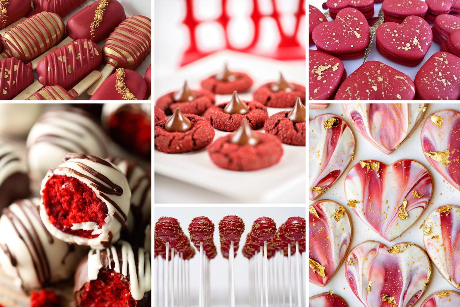 Кенді бар, солодкий стіл у червоному кольорі фото