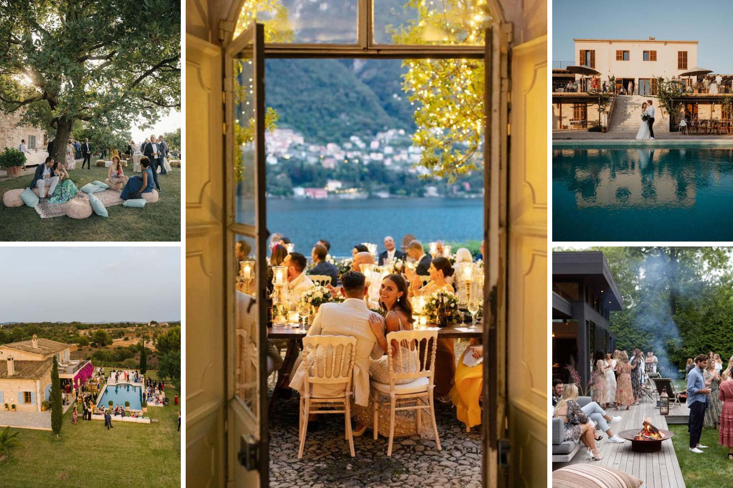 Свадьба в загородном доме идеи