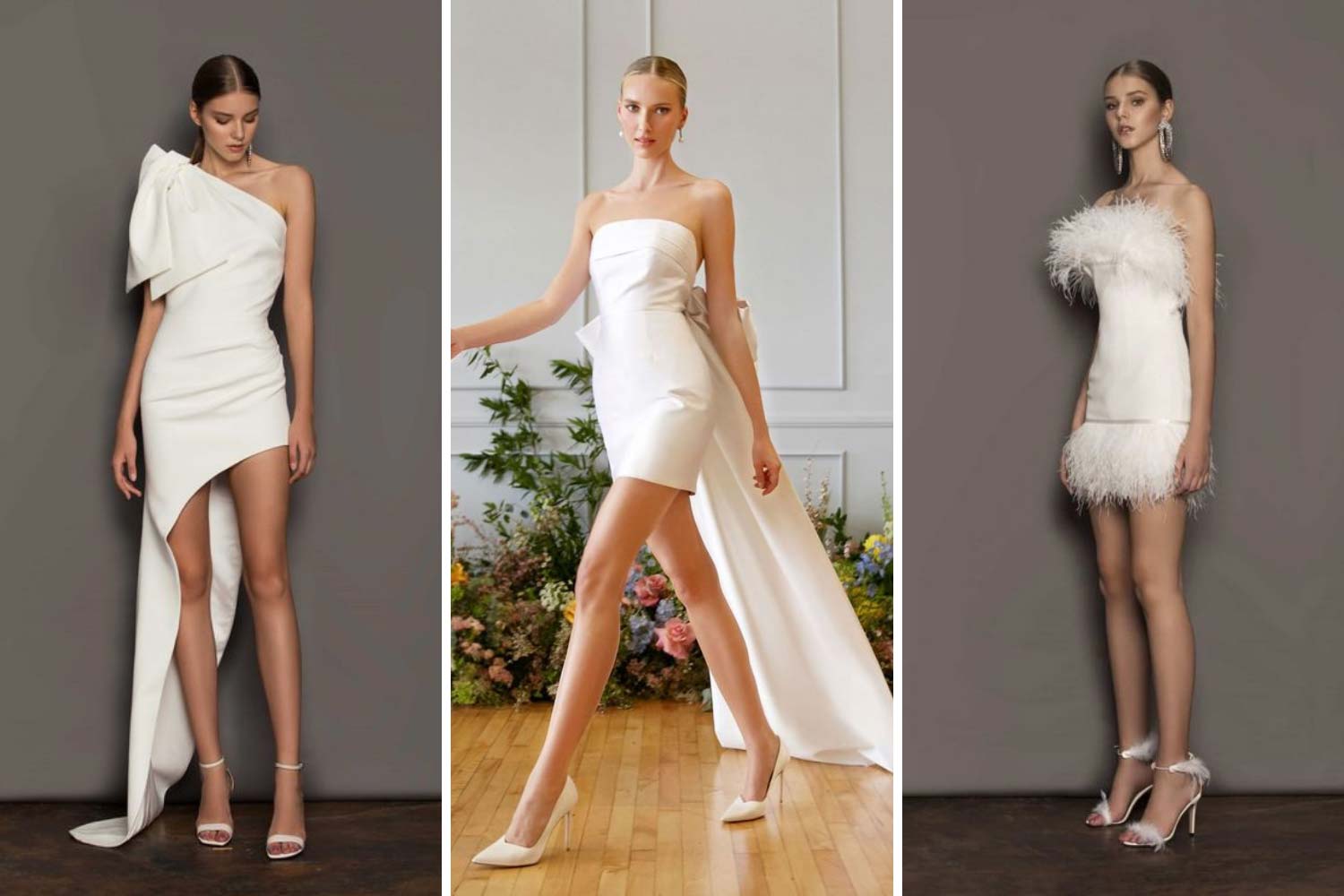 Коротка сукня нареченої фото