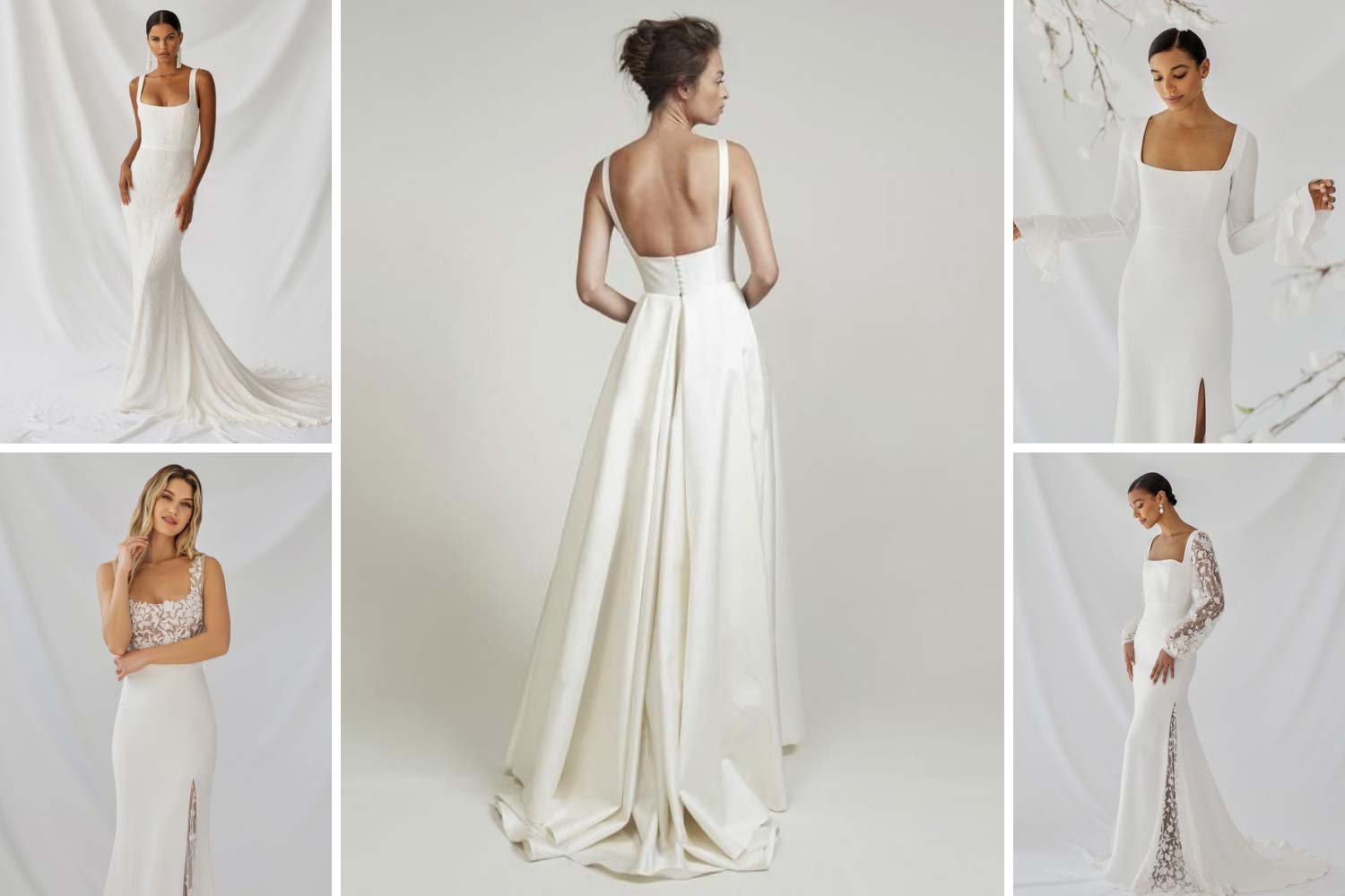 Квадратный вырез на платье молодой фото