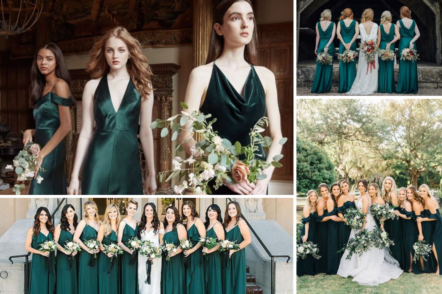 Свадьба и одежда в зеленом цвете