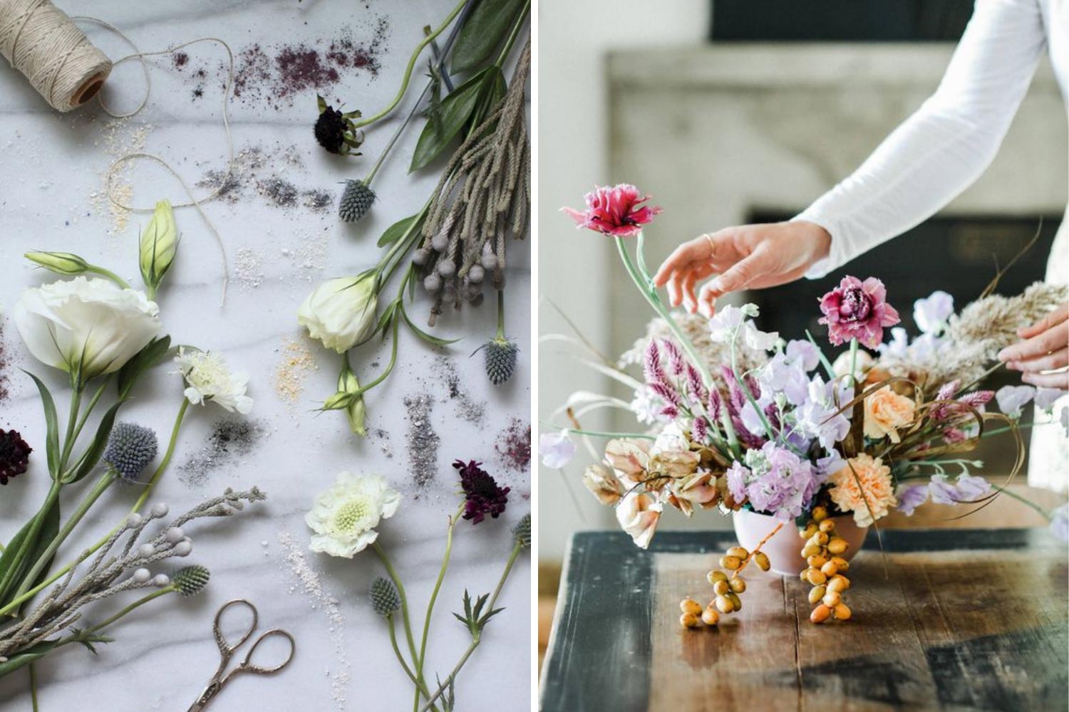 Как украсить стол на свадьбу своими руками недорого живые цветы (77 фото)