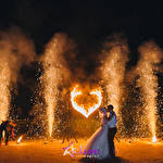 Action fire show - свадебное крутое фаер шоу