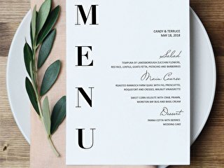 Банкетное меню: правила составления и оформления - Hot Wedding