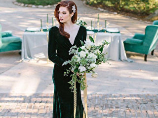 Весілля взимку: смарагдова казка відтінку Forest Biome - Hot Wedding