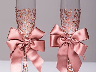 Выбор и оформление бокалов на свадьбу - Hot Wedding Blog
